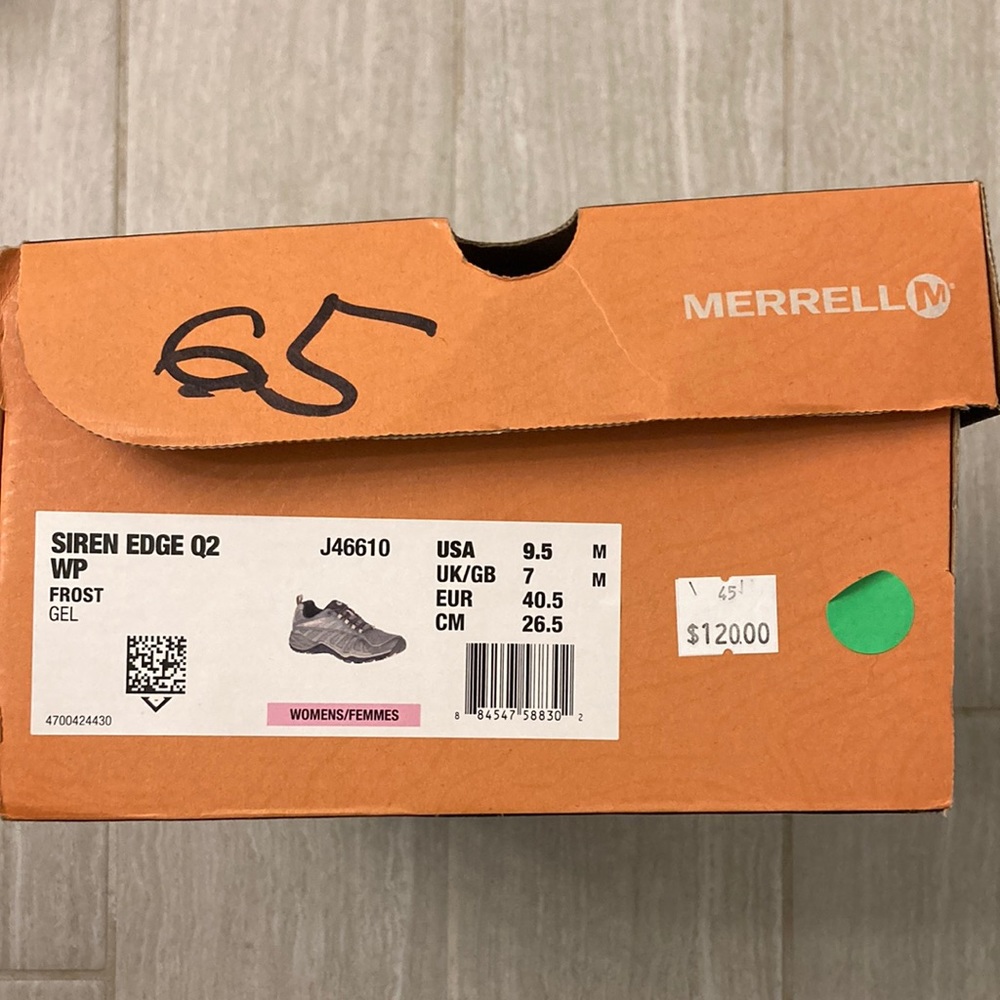 Brand new Merrell Siren Edge Q2 size 9.5 womens